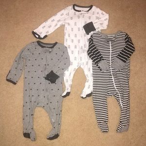 Baby 3 pk Long sleeve pj set- Cloud Island 3-6 mo